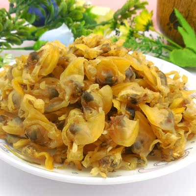 温州特产海鲜干货 特级无沙花蛤干 贝壳肉干 蛤蜊肉干 250克 28元