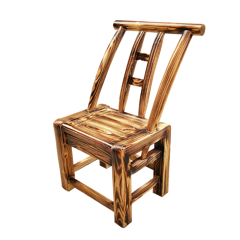 老式椅农家乐休闲餐椅农村家用椅椅喂奶凳子实木靠背椅木椅子