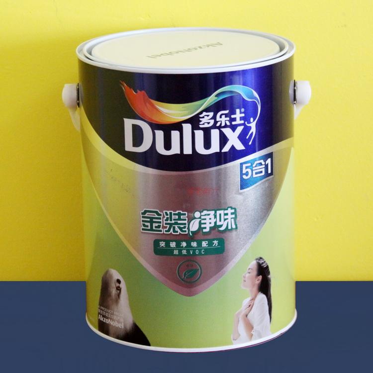 dulux多乐士金装净味5合1超低voc内墙乳胶漆18l五合一