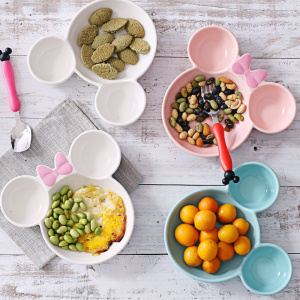 卡通儿童分格餐盘