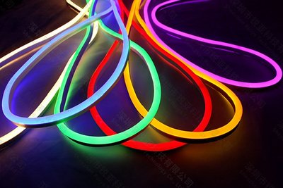 低压12V伏24v伏LED贴片柔性霓虹灯带高亮广