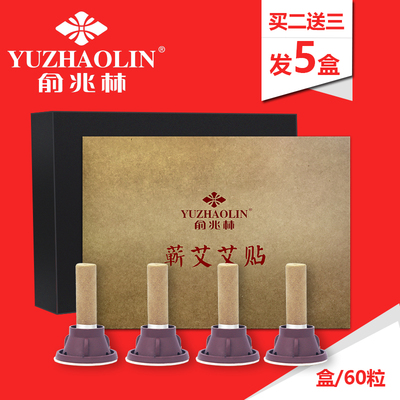 俞兆林艾艾贴艾灸贴艾条艾灸盒仪器家用随身灸艾绒艾柱艾叶草60粒