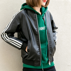 孜索 BF风帅气皮夹克