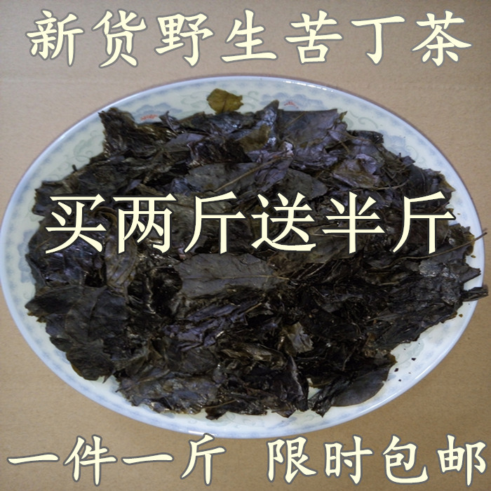 新鲜天然野生中药材云南大叶苦丁茶 毛冬青茶 苦甘叶500g散装包邮