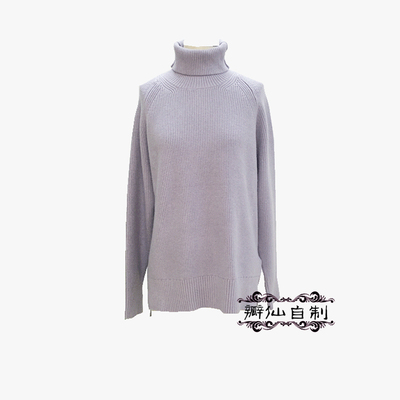 南瓜谷\/梧桐树下\/五色高领宽松慵懒高领套头毛