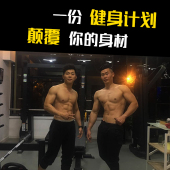 健身方案食谱 私人健身教练指导一对一瘦身增肌训练 健身计划定制