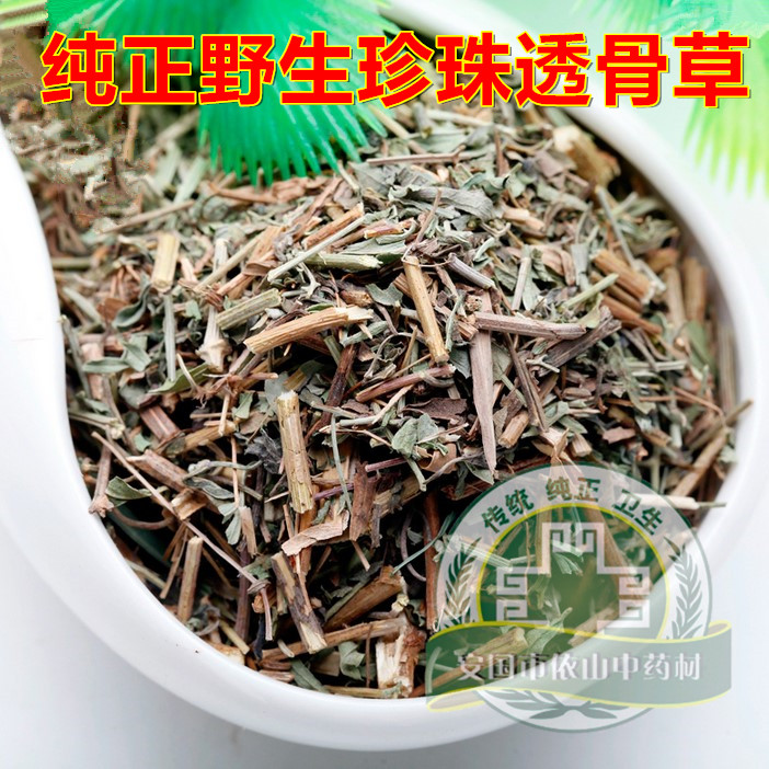 中药材珍珠透骨草 野生透骨草 竹格叉吉盖草 新货纯正品 500克
