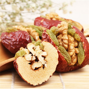 红枣夹核桃仁葡萄干500g