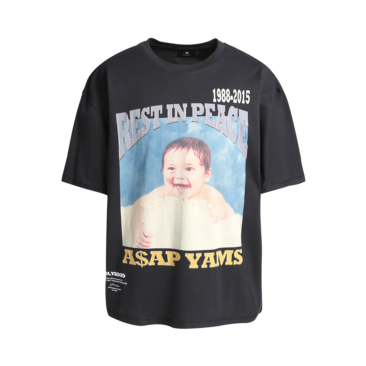 holygood union homage tee - asap yams二次改造复古