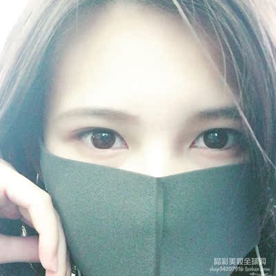 正品日本口罩防尘防雾霾明星鹿晗同款冬季透气