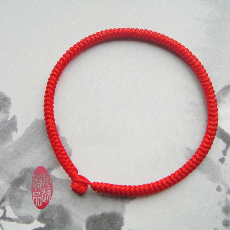 正品[红绳编法]转运珠红绳编法图解评测 红绳手