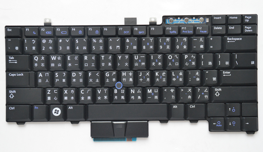 适用于 dell戴尔latitude e6400 e6410 m2400 e6500笔记本键盘