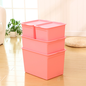 彩色加厚塑料收纳箱