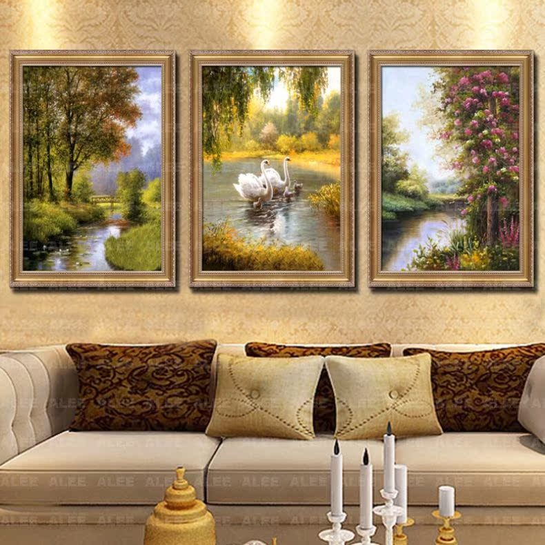三联油画天鹅湖风景客厅美式欧式手绘卧室壁画装饰画餐厅挂画玄关怎么样,alee旗舰店好吗, 宜购网"三联油画天鹅湖风景客厅美式欧式手绘卧室壁画装饰画餐厅挂画玄关"由淘宝商家"alee旗舰店"提供,淘宝价274.00元。宜购网通过严格筛选,为您提供优质、正品商品,商家已通过淘宝店铺实名认证并加入《消费者保障服务协议》,请放心购买。