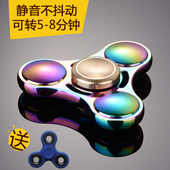 炫彩三叶指尖陀螺EDC手指螺旋指间美国进口合金儿童成人减压玩具
