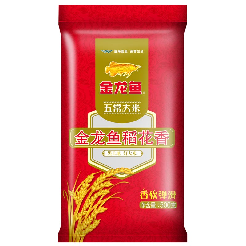 【天猫超市】金龙鱼 五常稻花香500g 五常大米 东北大米 粳米