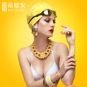 范德安长效防雾防水泳镜