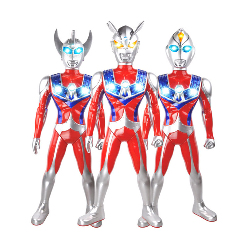 儿童银河奥特曼玩具男孩迪迦超大号泰罗赛罗变身器超人变形套装