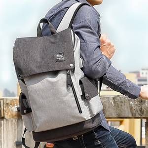 青年牛津布双肩包