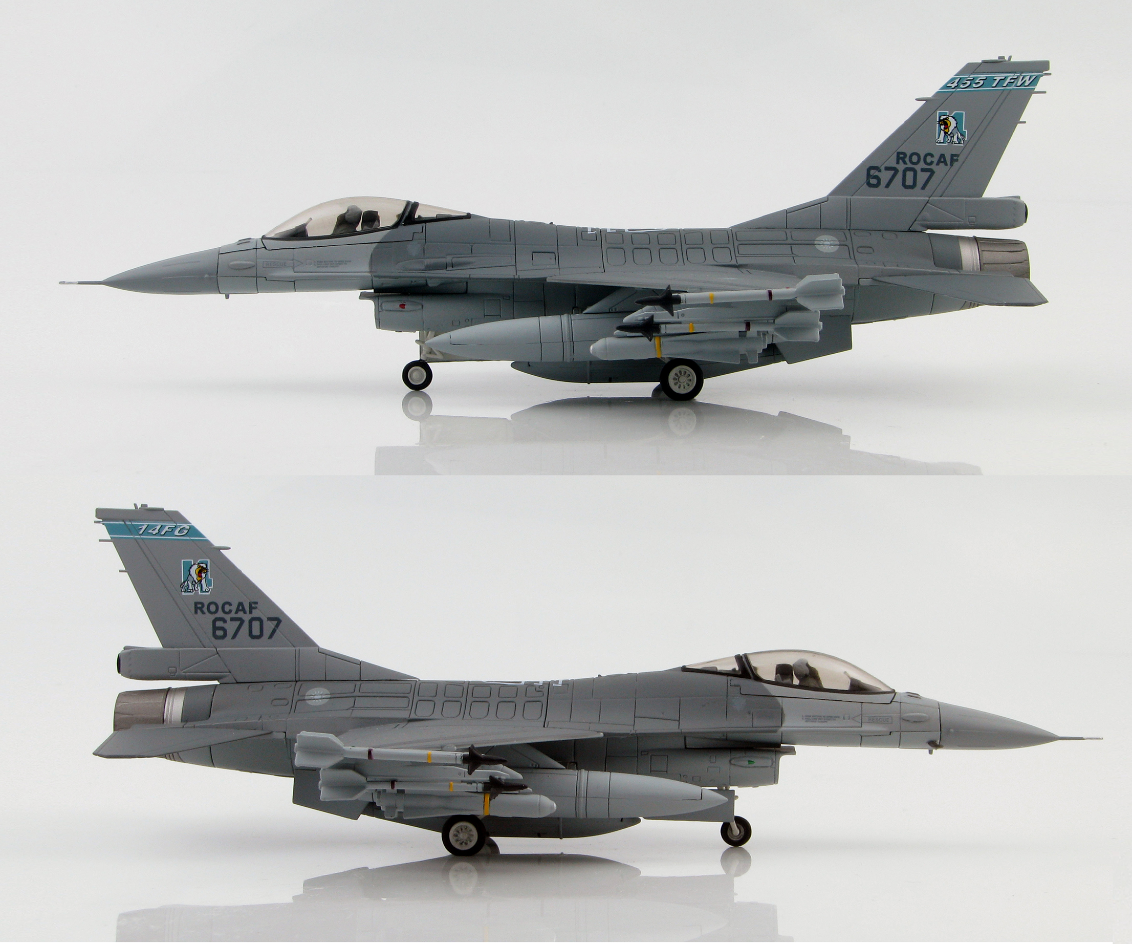 hm收藏家 1/72 f-16a f16战斗机 台湾空军 #6707 ha3827