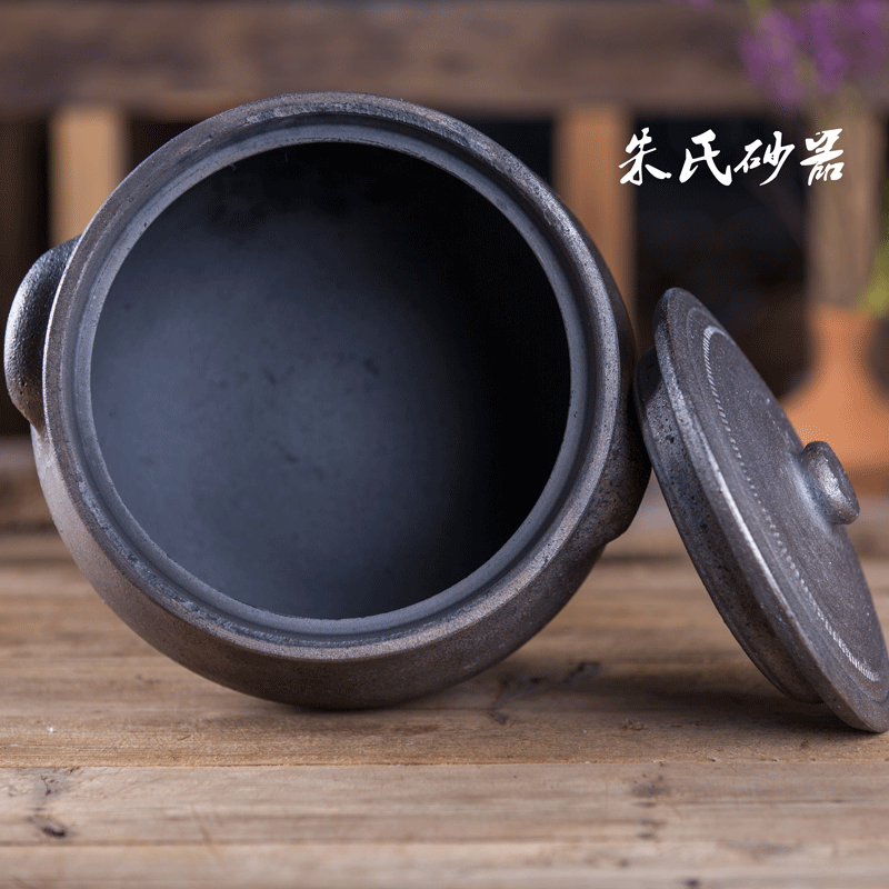 荥经砂锅/朱氏砂器/土陶锅/煲汤/健康锅/耐高温/家用/小炖锅/包邮