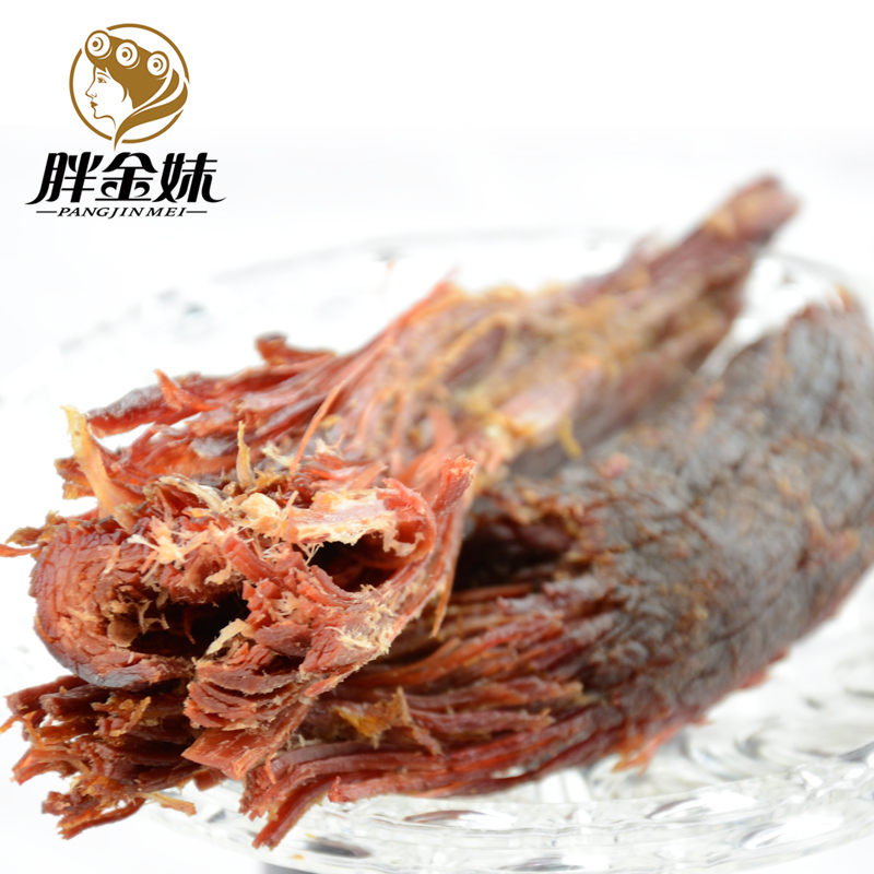 南丽江特产 胖金妹牦牛肉干250g香酥超干风干手撕牛肉