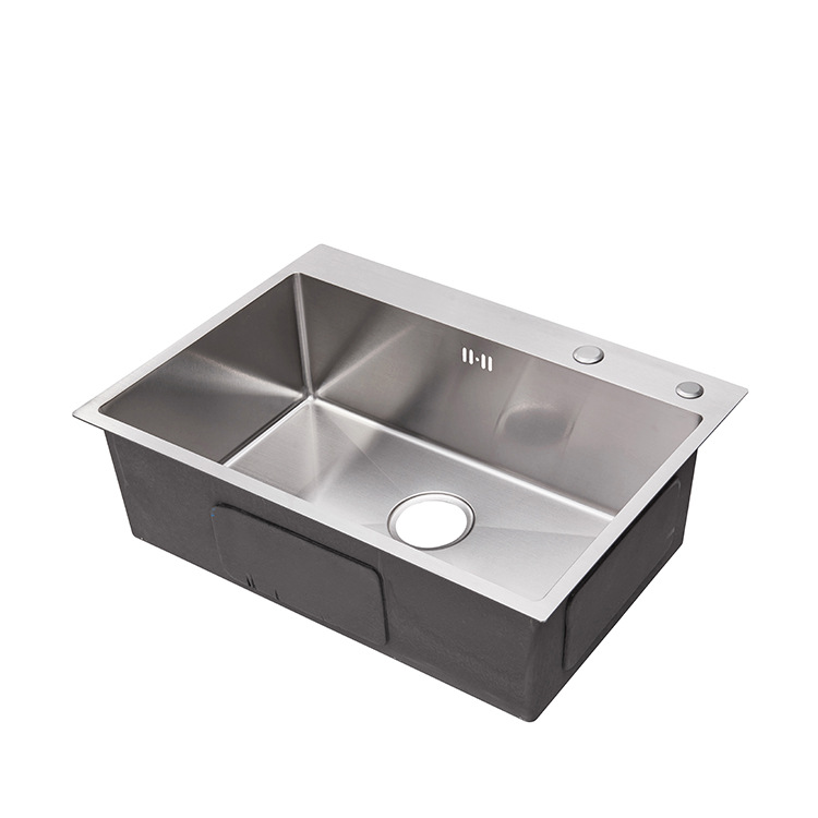 sus304不锈钢手工单槽双槽加厚手工盆厨房水槽接受各个尺寸的定制