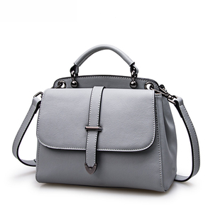 休闲牛皮单肩包