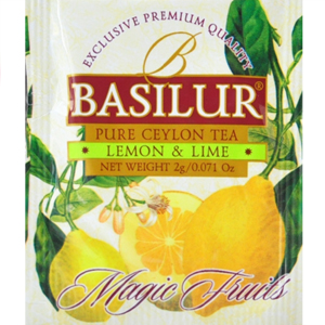 30片包邮斯里兰卡/宝锡兰/BASILUR TEA/柠檬青宁风味红茶/单片试