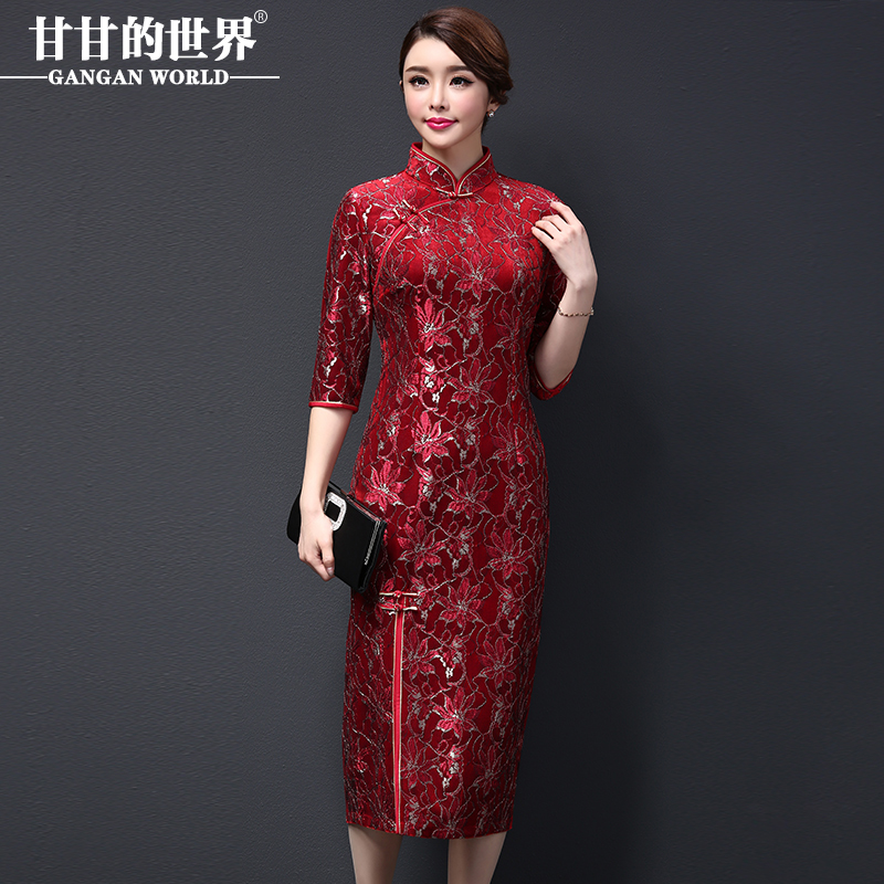 正品[结婚妈妈礼服]女儿结婚妈妈礼服评测 结婚