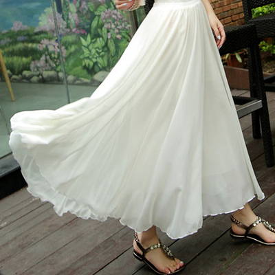 2016新款群子松紧腰下半身裙子女韩版秋冬半