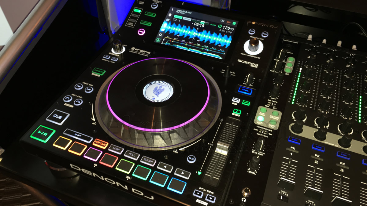 现货 天龙denon dj sc5000打碟机一对 denon dj x1800混音台一套