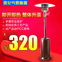 包邮 燃气取暖器伞形液化气移动暖气户外节能家用天然气煤气取暖炉