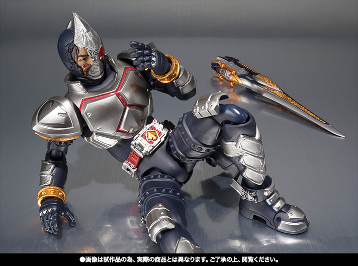 现货 日版 bandai 魂限定 shf 假面骑士blade 剑 破脸版 战损版