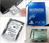 HDD 4K12G薄机扩大扩展内置硬盘支架 4000 托架slim 4012 索尼PS3
