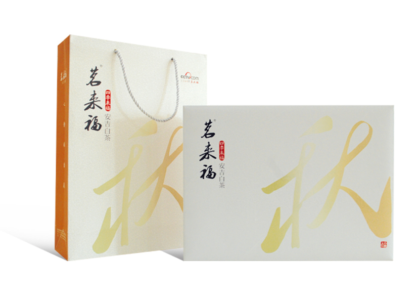 2016年春茶 浙江湖州特产 茗来福安吉白茶一级绿茶礼盒装200g包邮