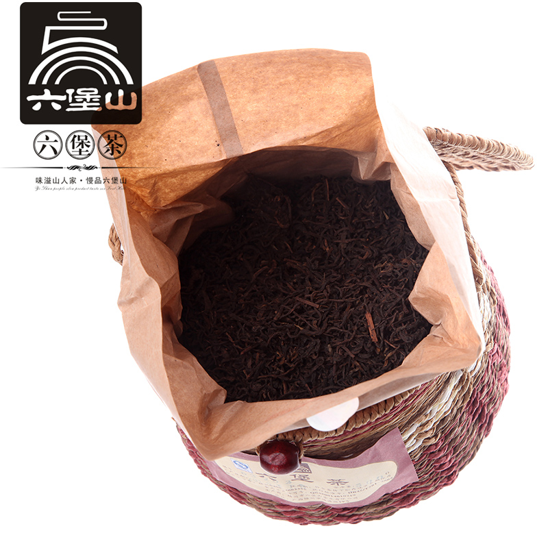 黑茶 六堡山茶63203 梧州特产广西六堡茶 特级黑茶六年陈