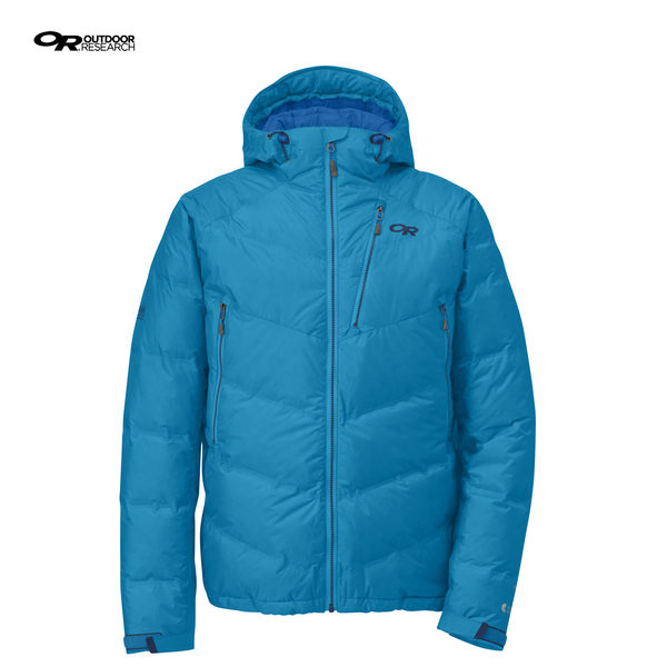 更新OR M'S Floodlight Jacket 男款探照灯防水羽绒带帽夹克55095