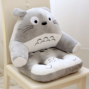 可拆洗卡通腰枕坐垫