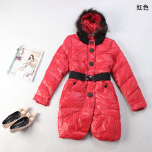 200129 单件羽绒服 冬连帽单排扣长袖