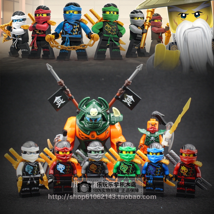 正品[忍者积木动画]乐高积木忍者动画片评测 乐