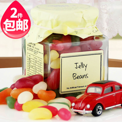 80后童年软糖 莱斯特果冻豆糖 英国进口零食品 彩色盒装糖果