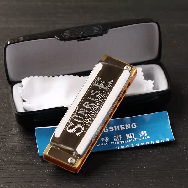 口琴 孔声SUNRISE日出 顶级十孔布鲁斯口琴 