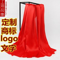 上海故事棉麻围巾 女夏季防晒纯色丝巾韩版百