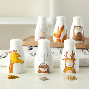 厨房用品创意陶瓷调味罐