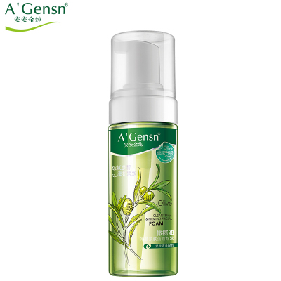 安安金纯橄榄油毛孔细致洁面乳85\/150g深层清