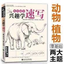 杨建飞主编 全集 经典 兴趣学速写入门自学零基础铅笔素描动物风景花卉画书籍专业技法手绘训练画画本临摹范本美术写生初学教程教材