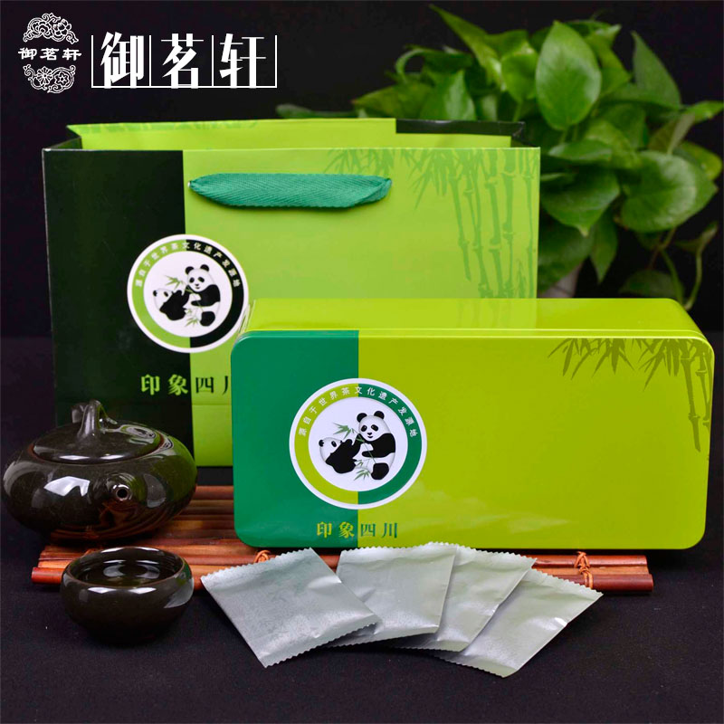 雀舌2016新茶特级茶叶礼盒雨前茶四川绿茶礼盒装春茶正宗蒙顶山茶
