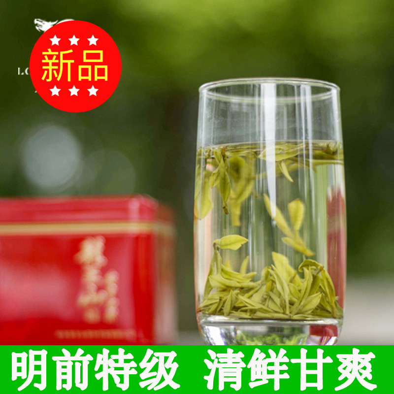 安吉白茶礼盒装 明前特级 珍稀高山绿茶春茶 2016年新茶叶上市