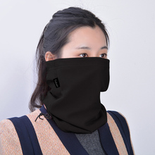 户外围脖抓绒多功能男女士冬季加厚保暖套头骑行脖套防风围巾面罩